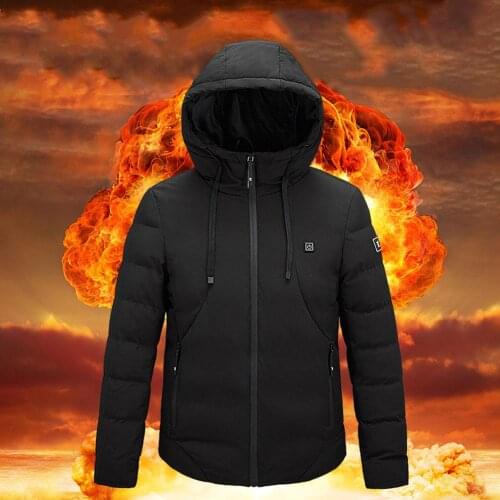 Warm Heating Jacket Outdoor USB Heated long Sleeve for Men Ski Waistcoat Hiking Heater Vests