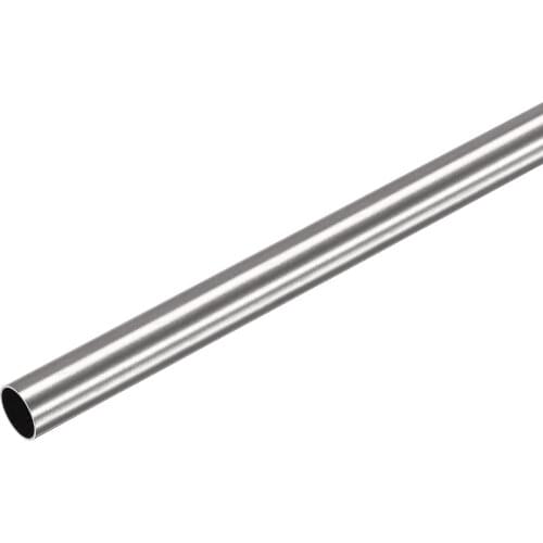 Uxcell 304 Stainless Steel Round Tube 9mm OD 0.5mm Wall Thickness 250mm Length