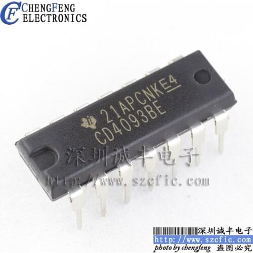 10pieces CD4093BE
