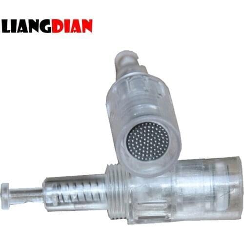 50PCS/lot 10mm Screw Silicone Micro Nano Round Pin Needles Cartridges For Permanent Microblading Microneedle Makeup Derma Pen