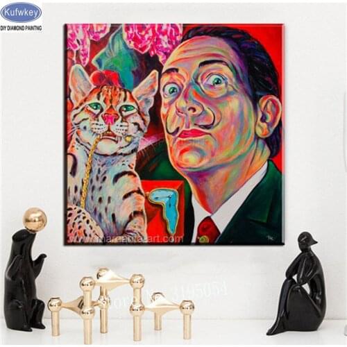 DIY,Diamond Embroidery,cat men,handmade,5d Diamond Painting,Cross Stitch,draw,3D,Diamond Mosaic,home Decoration,Christmas,gift