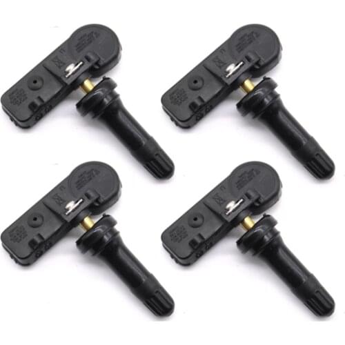 Car 4 PCS Tire Pressure Sensor TPMS 68293199AA 433MHz For Dodge RAM 1500 2019-2020