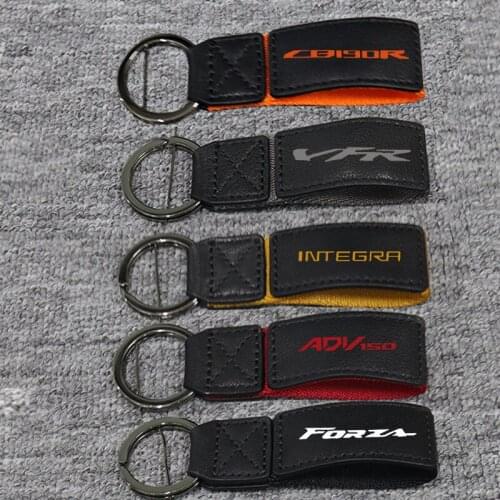 Key Holder Chain Collection Keychain For HONDA FORZA 300 125 250 CB190R ADV150 VFR750 VF750S SABRE VFR800/F Motorcycle Key Ring