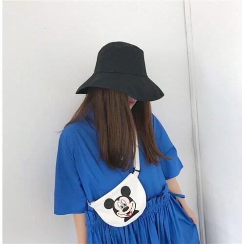 Disney new Mickey Mouse shoulder bag messenger pockets Waist pack sell cute play cool handbags purses phone bag clutch