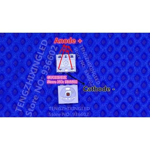 EVERLIGHT Mid Power Automotive LED 0.4W 3528 PLCC6 Yellow Automotive Application EHP-A09K-Y8TC