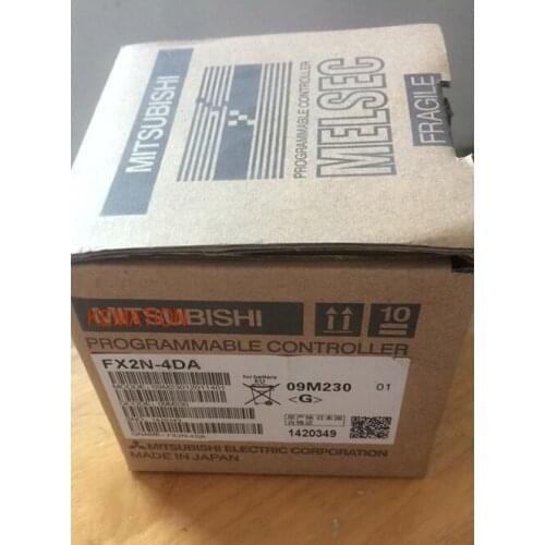 FX2N-4DA Analog Output Module 4-20MA 24VDC 12BIT 4POINT FX2N4DA PLC Programmable Controller New in Box