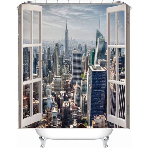iKayaa Shower Curtains