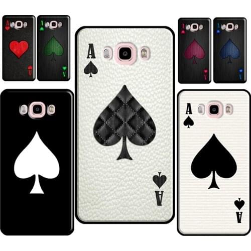 Ace of Spades Soft Cover For Samsung J4 J6 J8 A6 A8 Plus A9 2018 A3 A5 J1 J3 J5 J7 2016 2017 Phone Case
