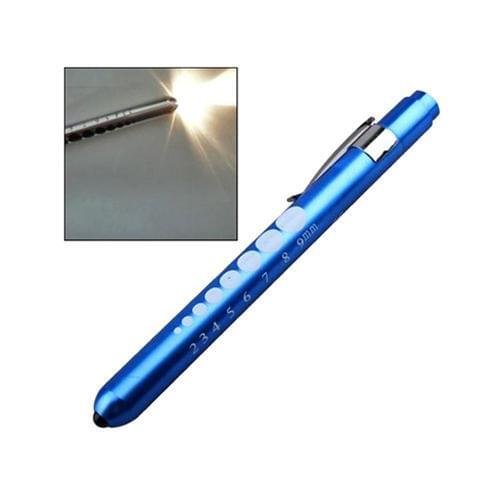 Outdoor Camping Medical Flashlight Lanterna With Pupil Gauge LED Pen Light Torch Lamp Work Light For Doctor Nurse Diagnostic