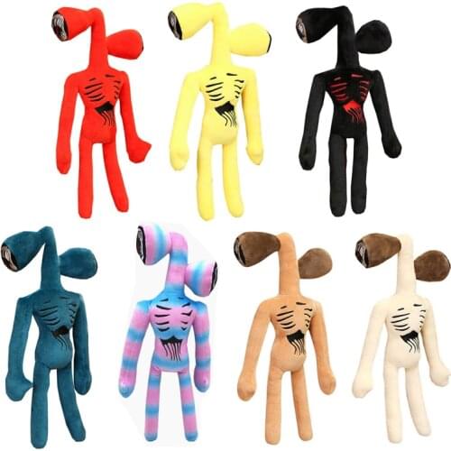 38cm Anime Siren Head Plush Toy Legends Of Horror Black Cat Stuffed Doll Juguetes Sirenhead Peluches Toys for Children Gifts