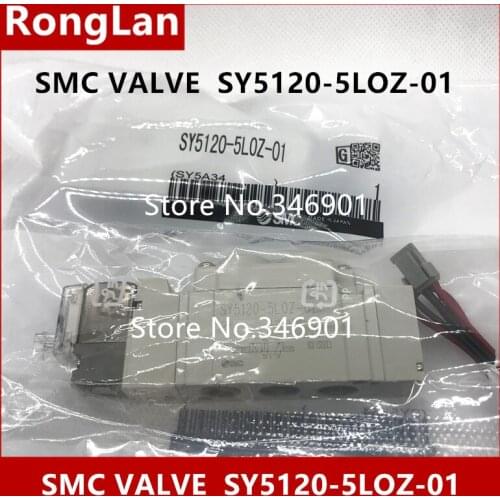 [SA] New Japan genuine original SMC solenoid valve SY5120-5LOZ-01 SY5120-5L0Z-01 spot --5pcs/lot