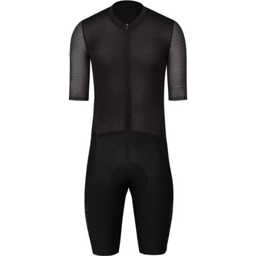 SDIG 2020 New RBX Cycling Skinsuit Summer cycle bodysuit MTB Whole black bikespeedsuit with 9d gel pad CoolMax Tuta in silicone
