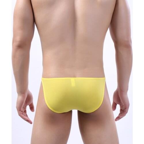 Sexy Men Underwear Briefs Man Soft Comfortable Breathable bikinis Ultra thin Underpants Men Pouch Sexy Bikini Men Panties Y12