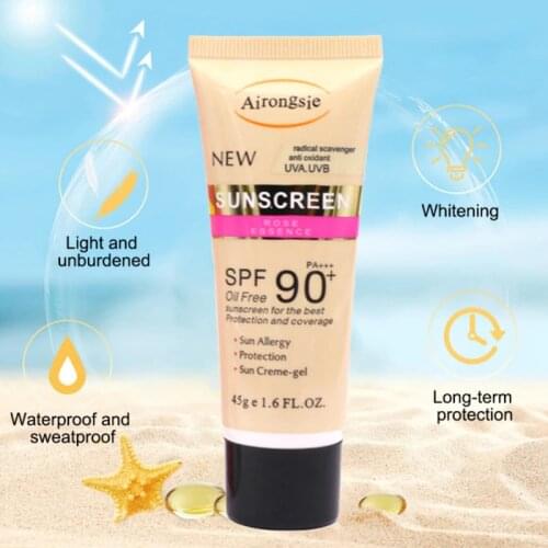 SPF 90+/50+/60+Facial Body Sunscreen Whitening Facial Sunscreen Cream Skin Protective Cream Anti-Aging Oil-control Sunblock