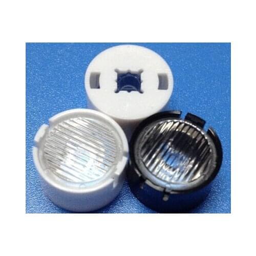 PBNC-11.8 High quality LED Lens, Size: 11.8X6.7mm, With Holder Diameter: 13.1mm, degree: 15 , Stripe surface, PMMA