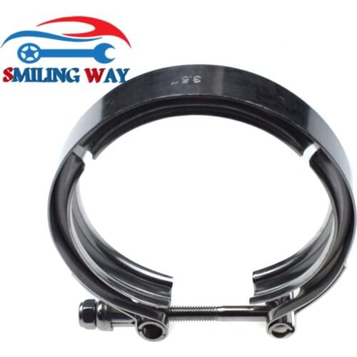Turbo Housing Inlet to Exhaust V-Band Hose Pipe Clamp For 6.0L 7.3L Diesel Ford F-250 F-350 F-450 F-550 E-150 E-250 E-350 E-450