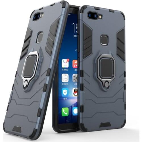 WolfRule Vivo X20 Phone Case TPU Hard PC Vivo X20 Case Ring Holder Stand Magnetic Armor Case For BBK Vivo X20 Fundas Shell 6.01"