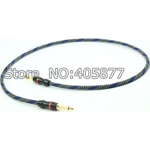 1M 6.35mm to 6.35mm Plug Stereo Audio video Cable