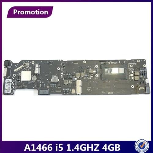 100% Test A1466 Logic Board For MacBook Air 13.3" 1466 i5 1.4 GHZ 4GB 4G Motherboard 820-3437-B 820-3437 2013 2014 Year MD760