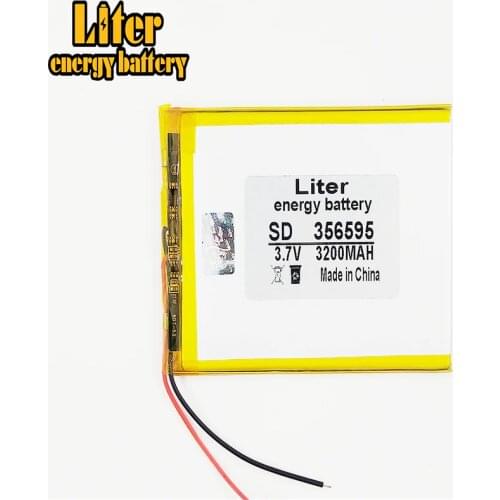 3.7V 3200mAh Lithium Tablet polymer battery for Tablet PC / MID / PDA ( 356595 )