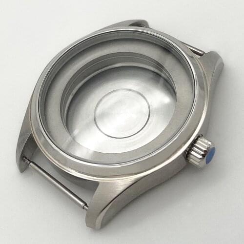 Mens watch accessories 40mm stainless steel case suitable for ETA2836 MIYOTA 8215 821A 8205 DG 2813 3804 self-winding movement