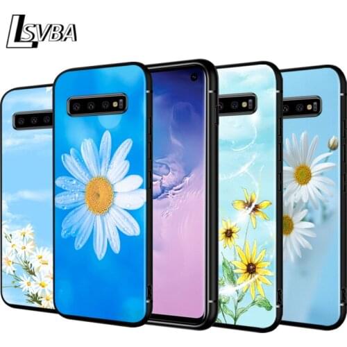 Daisy Sunflower Floral Flower For Samsung Galaxy Note 20 Ultra 10 9 8 S10 S10E S9 S8 S7 S6 Plus Pro 5G Edge Phone Case