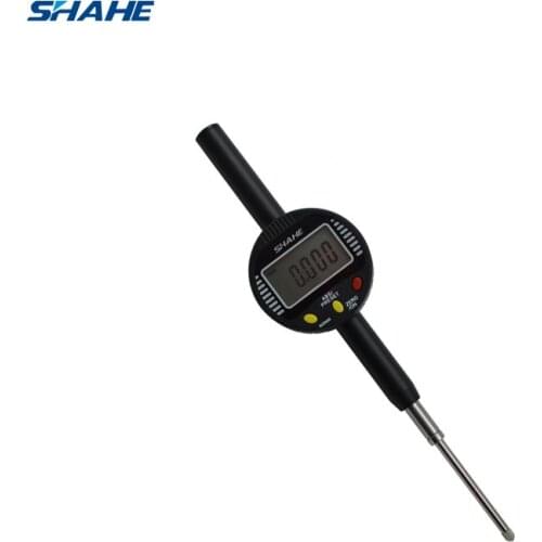 Shahe 0-50 mm digital gauge indicator micron dial indicator digital dial indicator 0.001 mm dial gauge