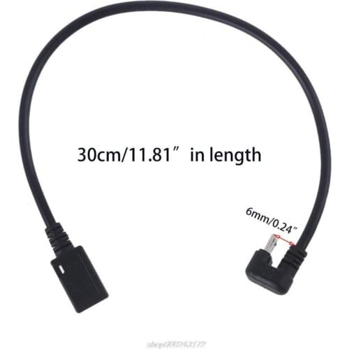 0.3m 180 Degree Micro USB Male to Female Extension Cable Converter Adapter Cord Play Games Line for Cellphone Au16 21 Dropship