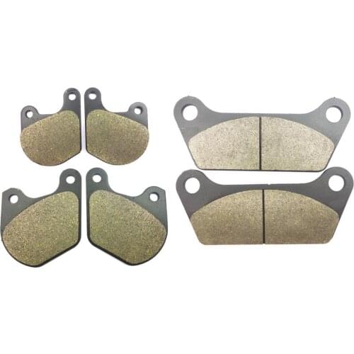 Brake Pill Pads Set fit HARLEY Street FLH1340 FLH 1340 Heritage 1981 &up Front Rear