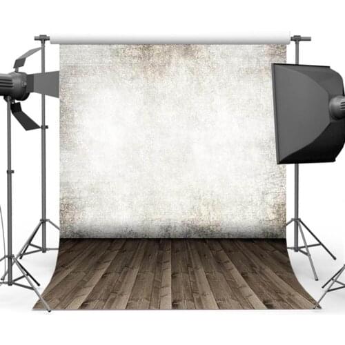 Mehofoto Wood Floor Background for Photography Vintage Wall Photo Backdrop Abstract Booth Studio F-1576
