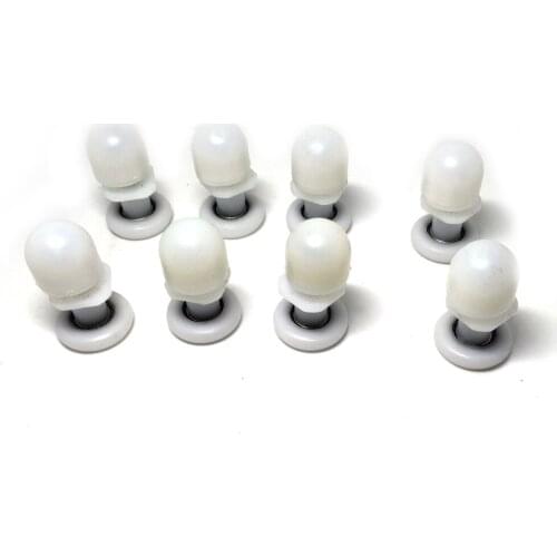 New Shower Door Rollers Runners/Wheels/ Pulleys Daimeter 20mm/23mm/25mm/27mm/29mm with Eccentric shaft,8pcs/lot
