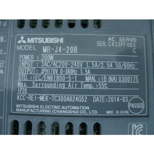 ONE New Mitsubishi Servo Drive MR-J4-10B Free shipping
