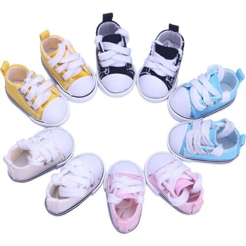5Cm Doll Shoes 1/6 BJD Blyth Doll Accessories High Top Canvas BJD Handsome Candy Color Sneakers DIY Toy For Girls Fashion Shoes