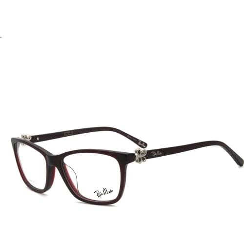 Eyeglasses Frames Eyewear BROWN Round Classic Fashion On Sale Acetate Mypioa Reading Women Men Vintage RM0670 C2