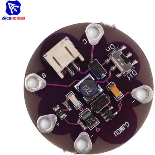 Diymore LilyPad Lithium Battery Boost Step Up Power Supply Module for Arduino 5V