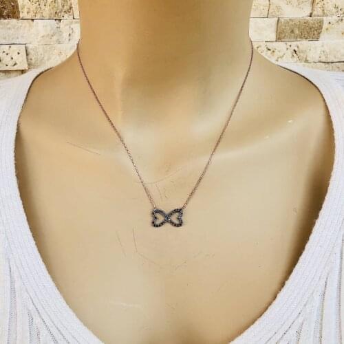 Heart wife Star Strip Simple Stylish 925 Sterling Silver Necklace Women Girls Gift Jewelry Fashion Handmade Elegant Chain