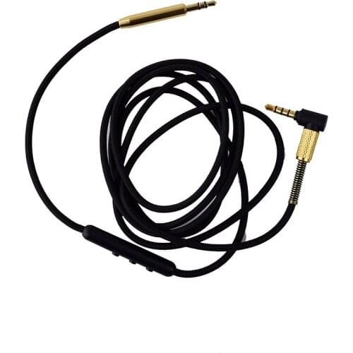 Replacement Audio Cable with Mic for Sony Beoplay H2 H6 H7 H8 Audio Technica Beats Studio 2.0 Studio 3.0 Solo 2 headphone