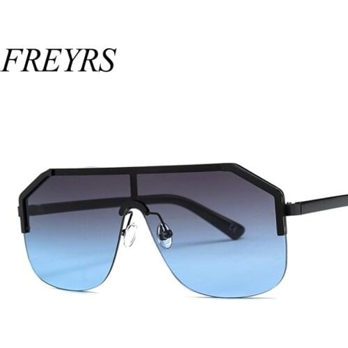 Vintage Big Frame Sunglasses Women Sexy Sunglasses Men Brand Designer Sun Glasses 2018 UV400 Fashion Eyewear 5254F