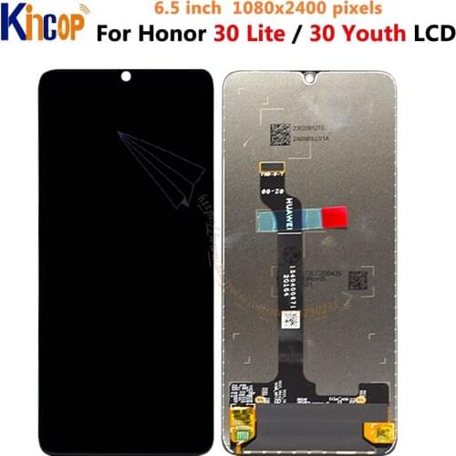 For Huawei Honor 30 Lite LCD Display Touch Screen Digitizer Assembly For Huawei Enjoy 20 Pro / Enjoy Z LCD Display Repair Parts