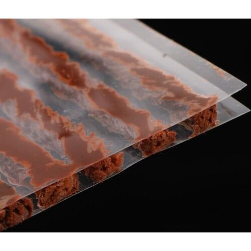 1 Set Vehicle Car Motorcycle Tubeless Tire Puncture Repair Tool Kit 5 Rubber Strip