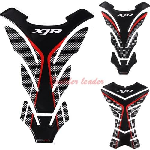 Motorcycle 3D Stickers Fuel Tank Sticker Fishbone Dispensing Protective Decals For Yamaha XJR1200 XJR 1200 1995 - 1998 1997 1996