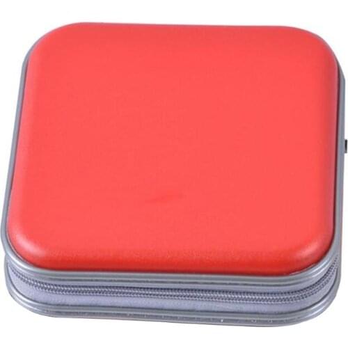 Wallet Holder Box for C D DVD 40 Dics Media Storage Cover Portable Carry Sleeve