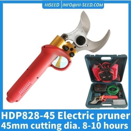 44V 500W Electric Garden Shear Max 45mm Orchard Electric Pruner for Fruit Tree Scissors 4400mah Battery Electric Pruning Shear