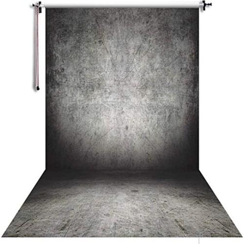 HUAYI Photography Backdrop Gray Brick Wall Photo Background Solid Abstract Texture Studio Portraits Photoshoot Backdrop XT-1555