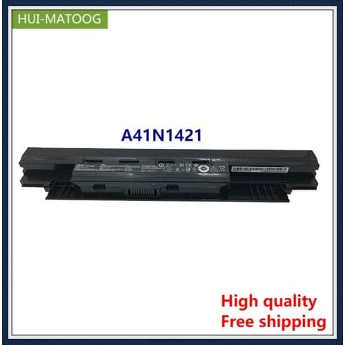 HUI-MATOOG Laptop Battery A41N1421 for Asus P2520LJ PU551LA ZX50JX4200 ZX50JX4720 P2520SA P2430UJ P2430UA 14.4V 2600mAh 37Wh