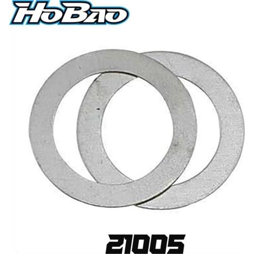 Original OFNA/HOBAO RACING 21005 Head Gasket-alu.-0.3mm, 2pcs For HYPER 21 Engine/MAC 21 Engine