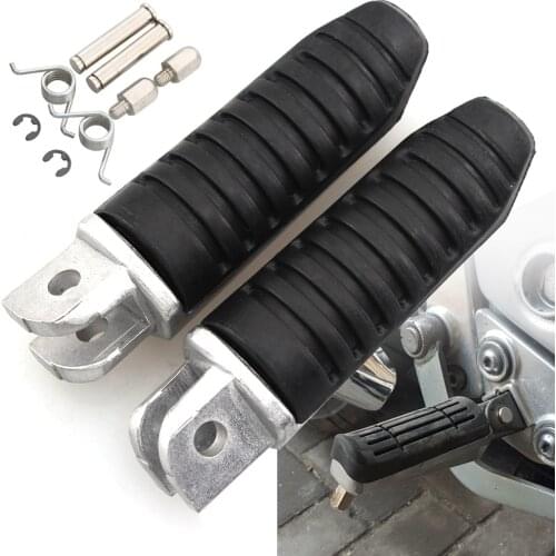 Motorcycle Front Foot Pegs Pedal Footrest Footpeg For Suzuki GSX650F GSX 650F 1400 i B-King Bandit GSX1300R Hayabusa Universal