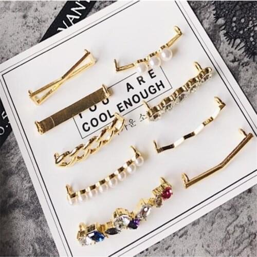 1 Pcs New Designer Chain Shoe Charms Croc Accessories Metal Charm Decoration for Croc Clog Shoes Pendant Buckle for Girl Gift