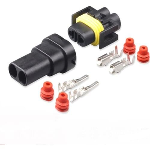 100 Set 2 Pin Female And Male Connector Fog Lamp Light H11 H8 H9 Lamp Socket 12124819