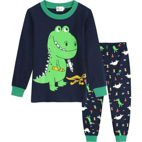 2pcs/set Baby Boy Clothes Set Cartoon Long Sleeve Sweatshirt + Trousers Clothes Kids Suit Girls Tracksuit Spring Outwear Sets